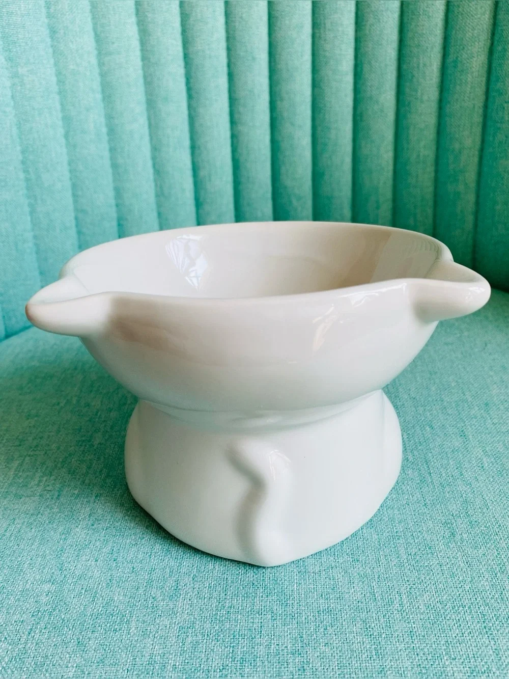 Ceramic Elevated Cat Bowl